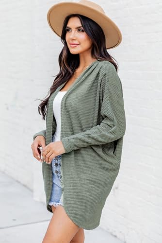 Classic Long Sleeve Open Front Cardigan - Casual Style3