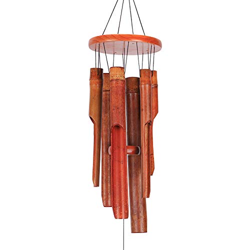 Afirst Bamboo Wind Chime,Wooden Wind Chimes Outdoor...
