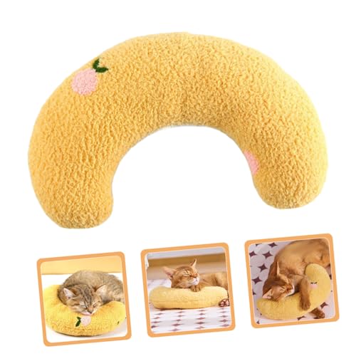 POPETPOP 2 Pçs Gato Dormir Doméstico Sono Profundo Gatinho Gatinho Almofada De Pescoço Pet Almofada
