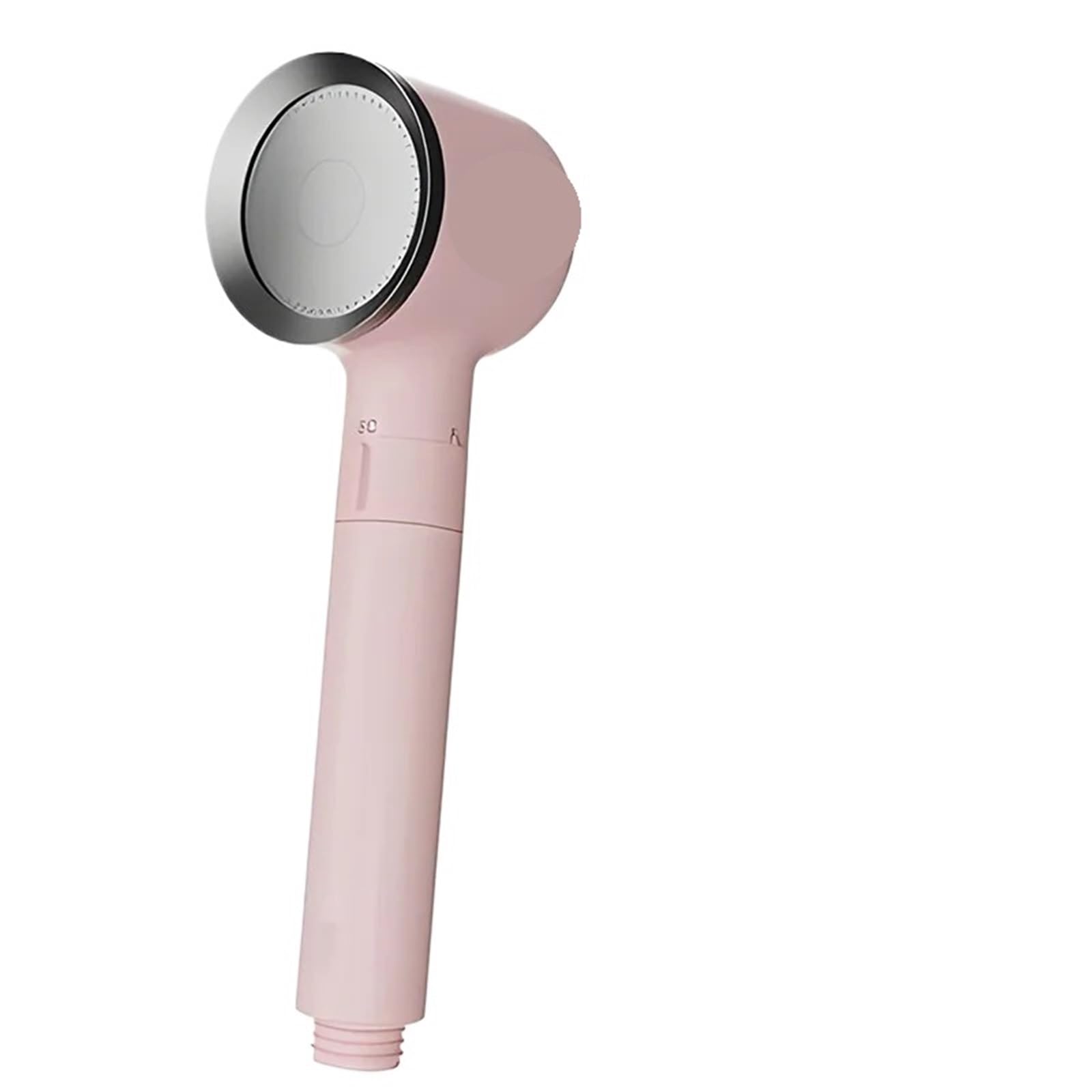 Ręczna głowica prysznicowa, Głowica prysznicowa ręczna ABS oszczędzająca wodę wielokolorowa do łazienki(Pink)