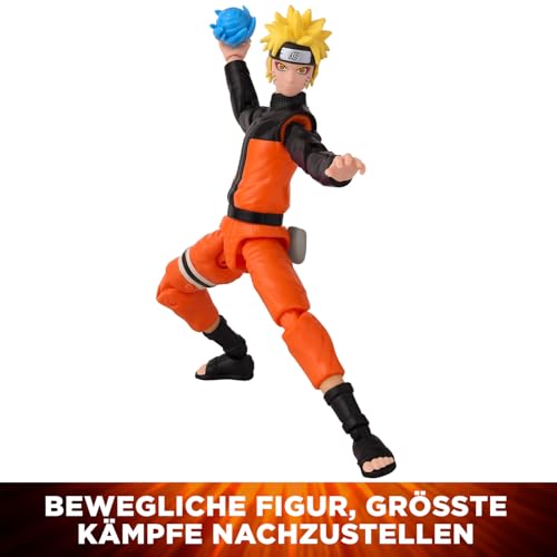 Bandai - Anime Heroes - Naruto Uzumaki im Eremiten-Modus (Sage Mode) - Offizielle Lizenz Naruto Shippuden - Gelenkige Naruto-Figur 17 cm… – Ansicht 5