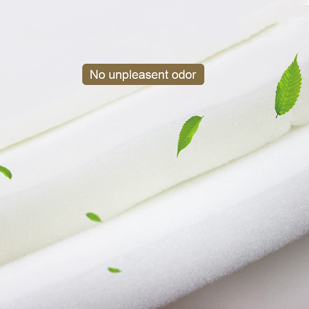 GGoty Foglio Di Ricambio Per Divano In Schiuma Ad Alta Densità, Da 100/120/150/180 Cm, Ricambio Per Divano (80 X 40 Cm, 3 Cm - Foto 8