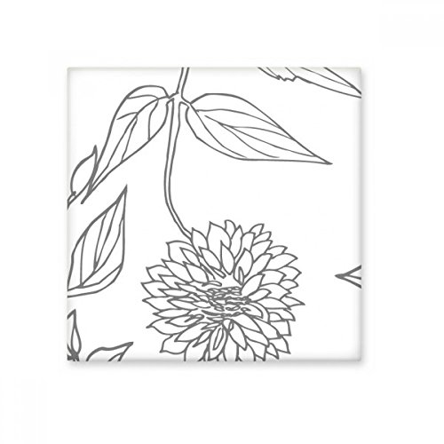 DIYthinker Resumen matricaria modelo plantas de arte brillante baldosa cerámica de baño Cocina muro de piedra decoración artesanal de regalo