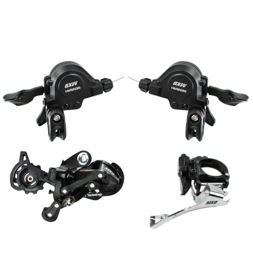 SENSAH Mountainbike Gruppe 9/10/11/12/13 Speed Schaltwerk Shifter Trigger Schalthebel Schaltwerk Kit für MTB (MX9 3x9 Geschwindigkeit) Cover