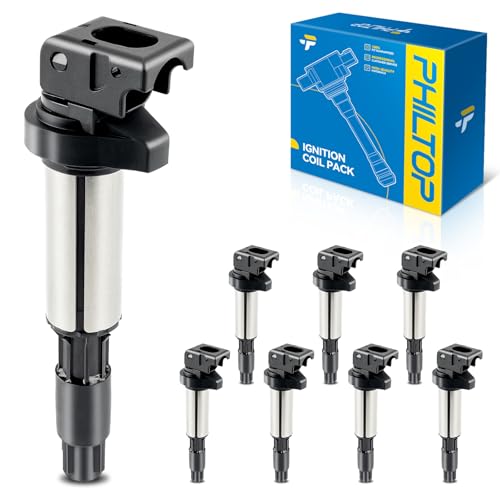 Image of PHILTOP 8 Pack Ignition Coil UF522 Fit for 328i X1 /2 /3 /4 /5 /6 528i 535i 335i