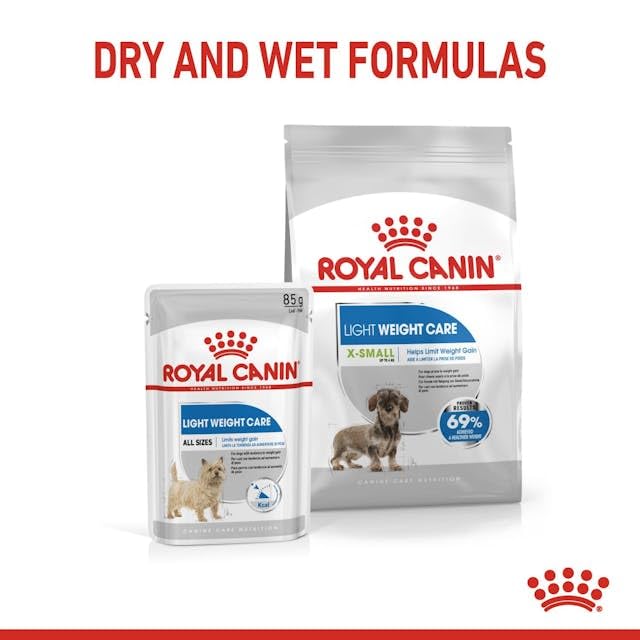 Royal Canin Light Weight Care X-SMALL | 1,5 kg | Alleinfuttermittel für ausgewachsene sehr kleine Hunde ab dem 10. Lebensmonat | Für Hunde mit Neigung zur Gewichtszunahme
