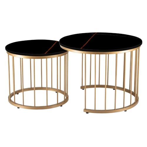 Image of Wakefit Center Table | 1 Yr Warranty | Coffee Table for Living Room Wooden, Tea Table for Living Room Wooden, Sofa Table, Free Installation from Brand, Modern Multi-Functional & Wobble-Free(Kaffeost)