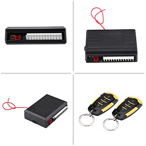 Universal Autotürschloss Keyless Entry-System mit Fernbedienungssatz - Zentralverriegelung und Kofferraumentriegelung für die meisten Fahrzeuge – Bild 6
