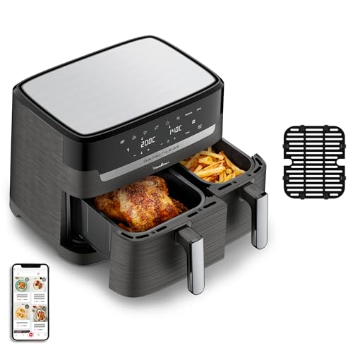 Friteuse à air Dual Easy Fry & Grill MOULINEX EZ905B20 - vue 5