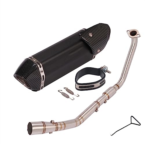 オートバイに適合するYZF R125 R15 V3 2017 2018 2019 2020 エスケープフルシステム排気修正されたヘッドリンクパイプマフラー DB キラー