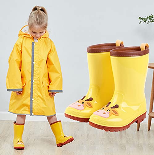 Sapato de chuva impermeável para meninas meninos sapatos infantis botas infantil desenho animado chu