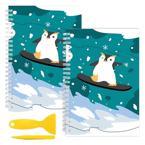 Album autocollant réutilisable pingouin pour repositionner vos stickers à l'infini