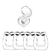 Anti Snoring Devices,Snoring Solution Silicone Magnetic Anti Snore Transparent Silicone Stop Snoring Device Silicone Nose Clip Tools Professional Relieve Snore Mini Comfortable Sleep(4 Pack)