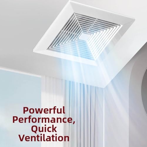 Unité de ventilation de plafond performante et discrète en ABS durable - 5
