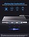 USB C Hub, USB C Adapter, EUASOO 10 in 1 Type c Hub with 1000M RJ45 Ethernet, 4K HDMI, VGA, USB 3.0 Ports, PD 3.0 Charging Port, TF/SD Card Readers, Audio Mic Port for MacBook, Chromebook and More