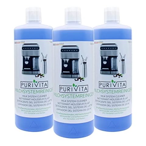Purivita - Milchsystemreiniger Konzentrat - für Kaffeevollautomaten, Milchaufschäumer uvm. 3000 ml Cover