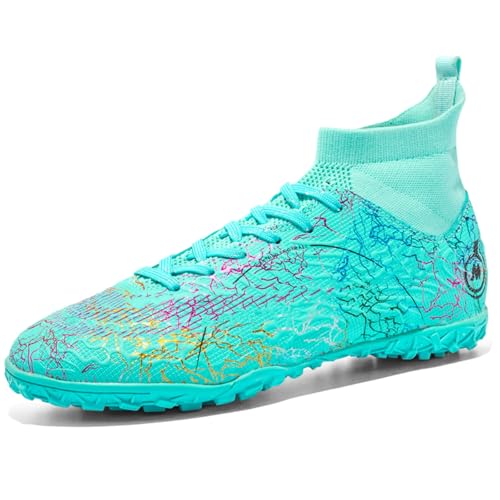 KUUK Fussballschuhe Kinder Kunstrasen Turf Fußballschuhe...