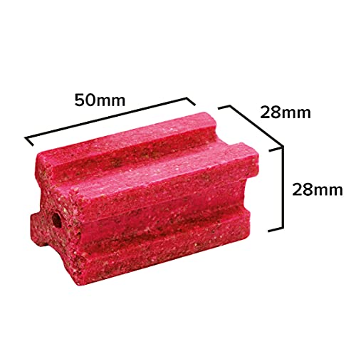 CritterKill Rat & Mouse Killer Poison Blocks 300g – Rat and Mouse Poisoning Poison Sachets - All Weather Block Poison Bait (300g)