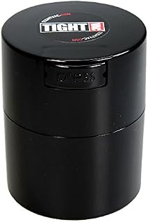 Tightpac America, Inc. airtight Container, Solid Black.29-Liter/9-Fluid Ounce