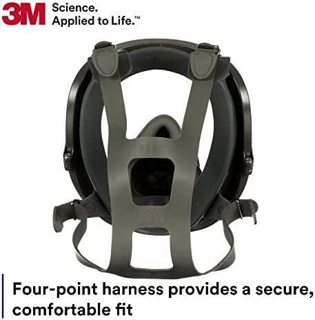 Respiratore Facciale Completo Riutilizzabile, Respiratore Per Vapori - Foto 5