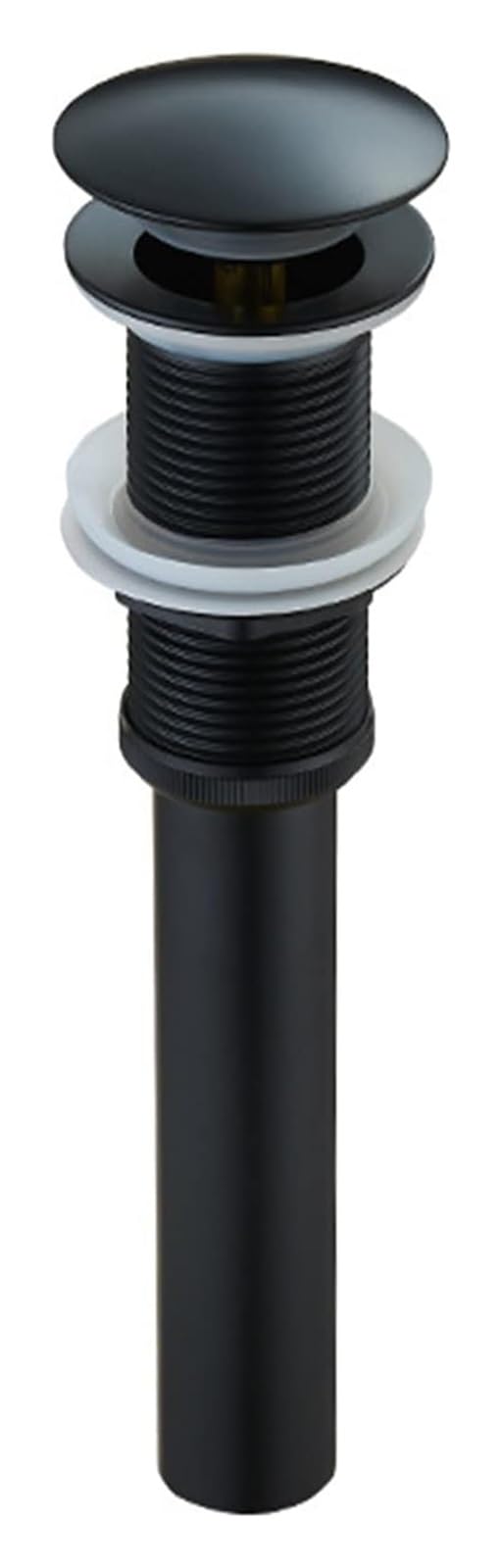 Kit di scarico for lavandino con tappo a scomparsa, tappo di scarico for lavandino a scomparsa, scarico for lavandino a scomparsa, parti di tappo di scarico for lavandino a scomparsa(Black B)