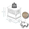 Wooden Medium Pet Crate