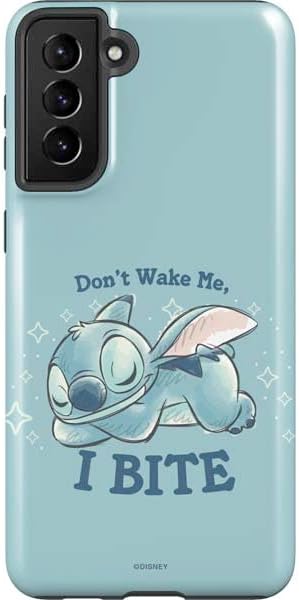 Skinit Pro Phone Case Compatible with Galaxy S21 Plus 5G - Officially Licensed Disney Lilo and Stitch Stay Weird Design