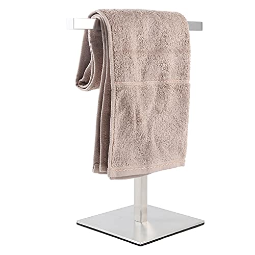Bathroom Hand Towel Holder Stand，T-Shape Hand Towel Holder Stand Sus304 Stainless Steel For Bathroom，Kitchen Or Vanity Countertop #TOP16