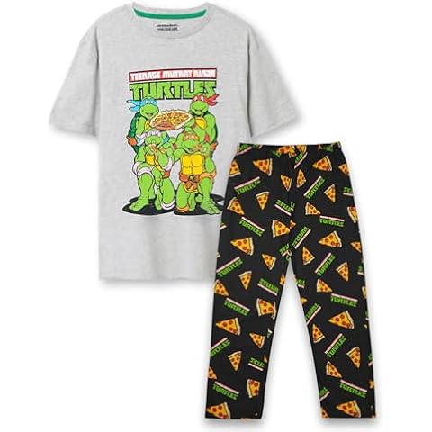 TMNT Pizza Party Men's Pyjama Set Cover