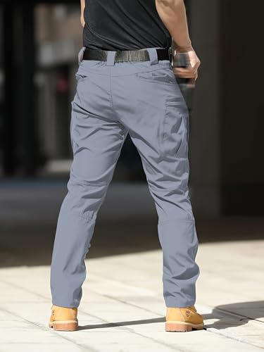 Image of Shasmi Black Mens Durable Comfy, Solid Color, Drawstring Waist, Casual Style, Breathable Fabric, Outdoor, Utility Multi-Pocket Design Cargo Trousers Pants for Men (MCargo 152)