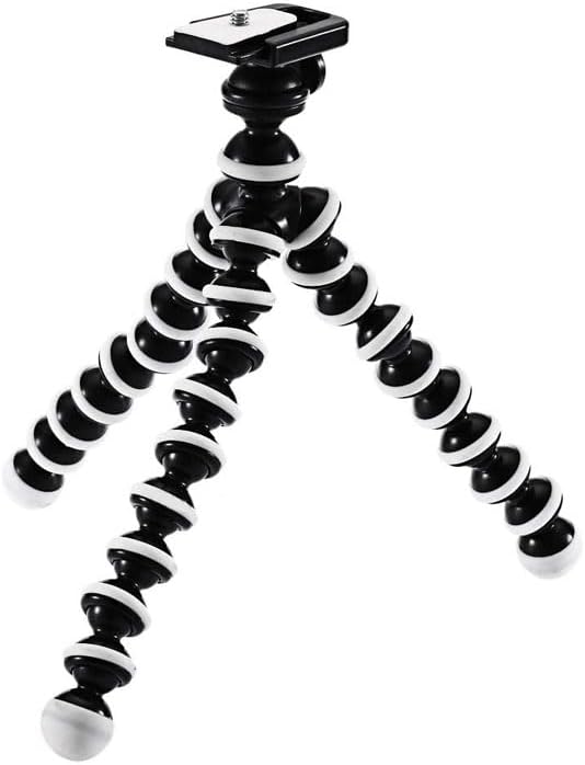 REFLEX CAMERA 1/4-20 Mini Gorilla pod Stand – Flexible Adjustable Octopus Tripod for Phone & Camera, Lightweight Portable Tripod for Vlogging, Travel, Photography & Video Recording