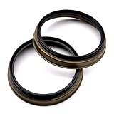 HAOTOM 2Pcs Front Axle Hub Oil Seals Left & Right 90312-96001 Compatible For Toyota 4Runner