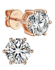 Vermeil-Rose Gold-6 Prong