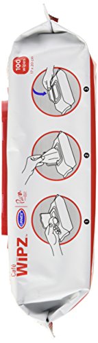 Urnex Café Wipz - 100 Count Bag - Professional Coffee Equipment Cleaning Wipes Fragrance Free Wipes Formulated With Cationic Detergents To Remove Milk And Coffee Residue,100 Count (Pack Of 1) #TOP3