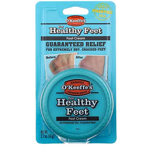 O'Keeffe's For Healthy Feet Daily Foot Cream, 2.7 oz (Pack of 4) by O'Keeffe's