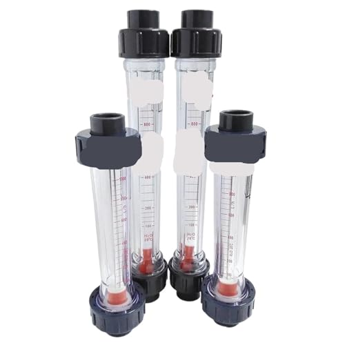 Débitmètre LZS-20 60-600LPH en plastique rotamètre eau liquide tube 230mm