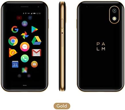 Palm Phone PVG100 (The Small Premium Unlocked Phone) with 32GB Memory and 12MP Camera (Gold)