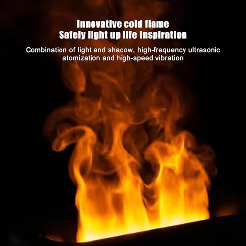 Diffuseur d'huiles essentielles effet flamme de cheminée 17cm