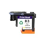 KEAAN Print Head Compatible with H-P 83 printhead Designjet 5000 5500 for H-P83 Printhead C4960A C4961A C4962A C4963A C4964A C4965A (Color : Yellow)