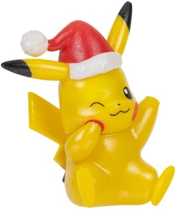 Pokémon PKW2689 Holiday Calendar-Features 16 2-Inch Battle Figures with Special Finish and Eight Unique Accessories, Multi, 43 x 7 x 12 Centimeters