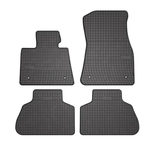Fußmatten Automatten kompatibel mit BMW X5 G05 2018-2023 OMAC Antirutsch Gummimatten 3D Schwarz