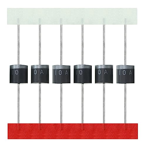 Ya en mundofriki.es: AUKENIEN 10A10 Diodo Rectificador 10A 1000V R-6 Axial 10 Amperi 1000 Voltios Diodos Rectificadores Electrónicos de Silicio (Paquete de 20 Piezas)
