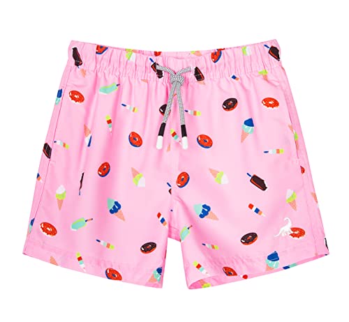 Image of SURF CUZ Surfcuz Little Boys Swim Trunks UPF 50+ Toddler Beach Shorts Swimsuit Kids Quick Dry Swimwear