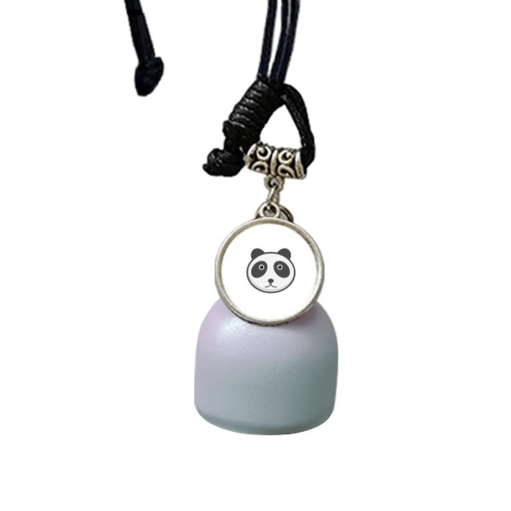 Cartoon Animal Lovely Panda Mildness Wind Chimes Bell Car Pendant