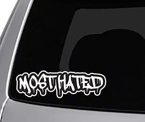 Amazon Com Most Hated Decal Car Truck Window Bumper Sticker Boost Low Euro Illest Jdm Kdm Funny Automotive