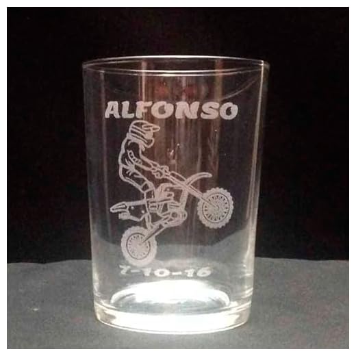 Vaso Ancho Grabado Dibujo y Nombre