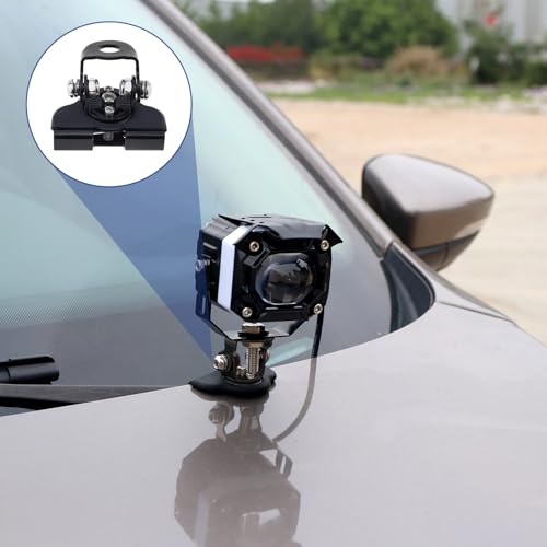Soporte barra LED Windance ajustable para capó de coche sin perforar 8