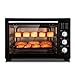 Wielofunkcyjny piekarnik 38 litrów, funkcje mini piekarnika, moc 1800 W, łatwa do czyszczenia podszewka, minutnik, możliwość pieczenia pizzy, tosty, bajgle, pizza Przydatne, smaczne