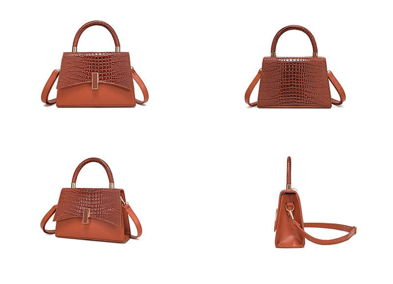 JHVYF trendy mini purses for women 2025 small purses for women trendy mini purse cute purse Satchels bag Brown3