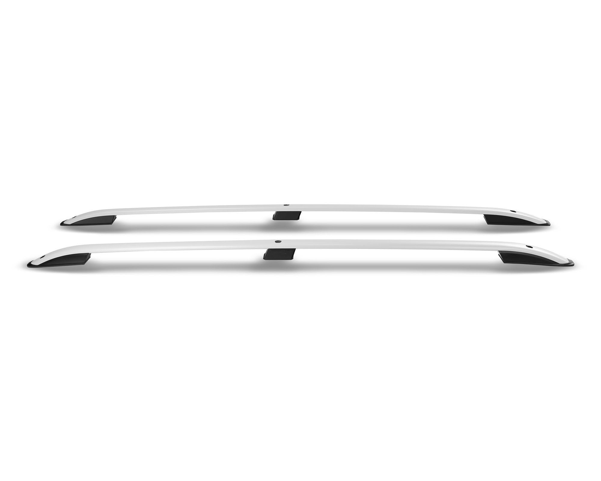 CHROMEMASTER | Relingi Dachowe Kompatybilne z Nissan Townstar EV L2 LONG 2022+; Zamontuj na Relingach Bagażnik Dachowy, Kosz Dachowy, Boks Dachowy lub Uchwyt Rowerowy | Konstrukcja z Aluminium